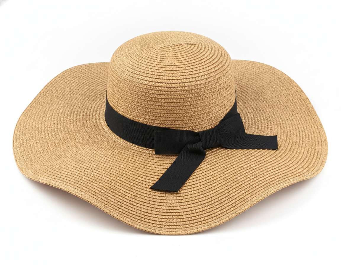 Wide-brimmed sun hat for New Orleans summer