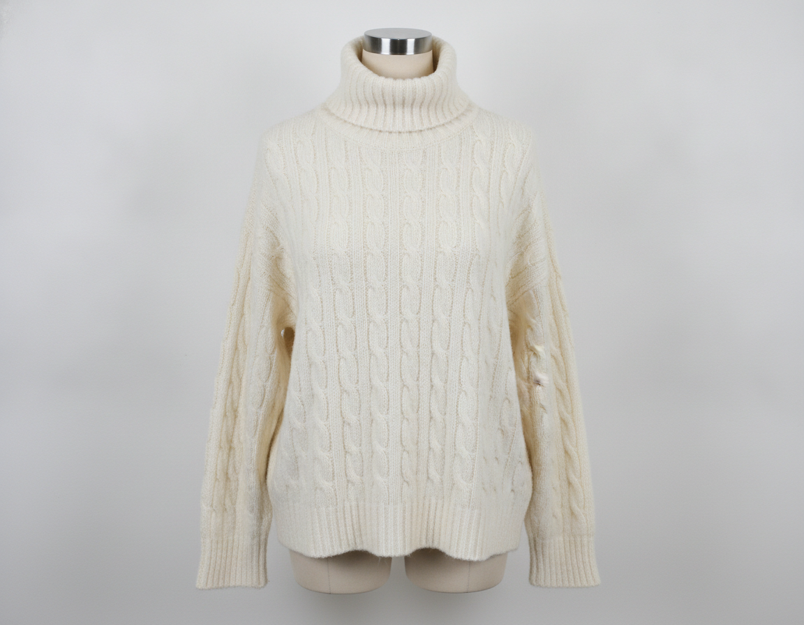 Turtleneck sweater for New Orleans winter layering