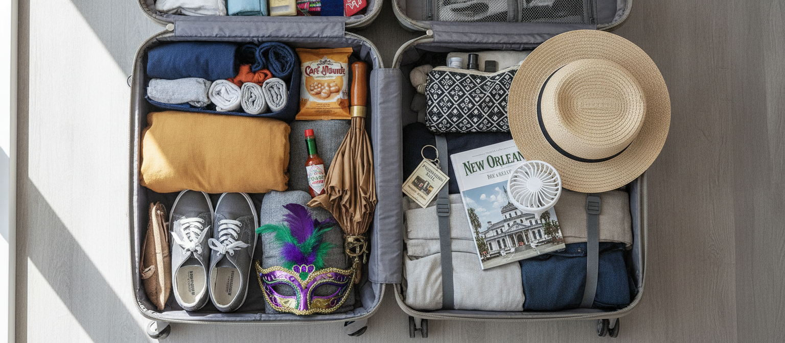 New Orleans packing essentials and organization tips
