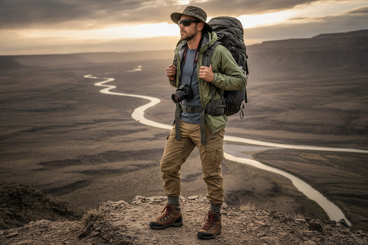 zip-off pants convertible travel outfit